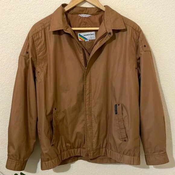 Members Only Iconic 1980s Vintage Jacket Windbreaker by Europe Craft Med/Large - Picture 1 of 12